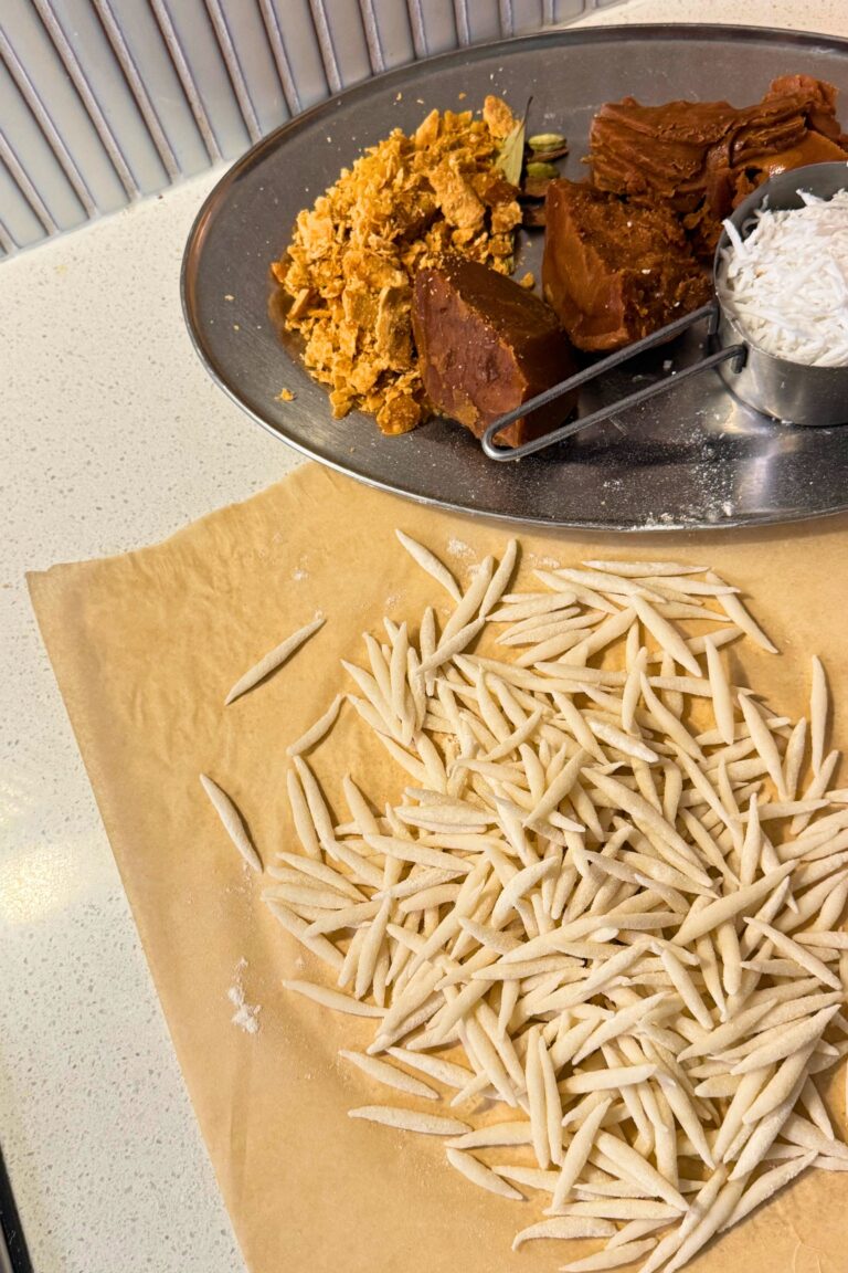Easy Sora/Chushi/Shemai Pitha Recipe: Traditional sweet Rice Cake from Bangladesh